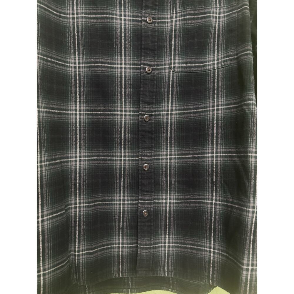 Abercrombie & Fitch Flannel Check Relaxed Fit Cotton Shirt Men’s Size L - Picture 7 of 8